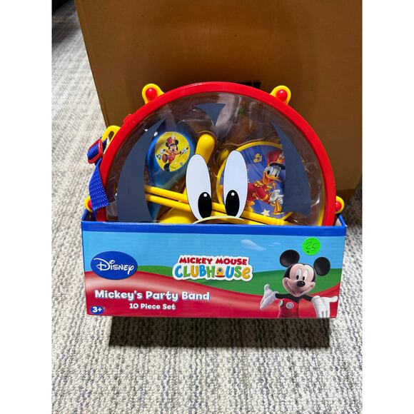 Disney Mickey Mouse Clubhouse Party Band 10pc Set - new in box - Picture 1 of 7